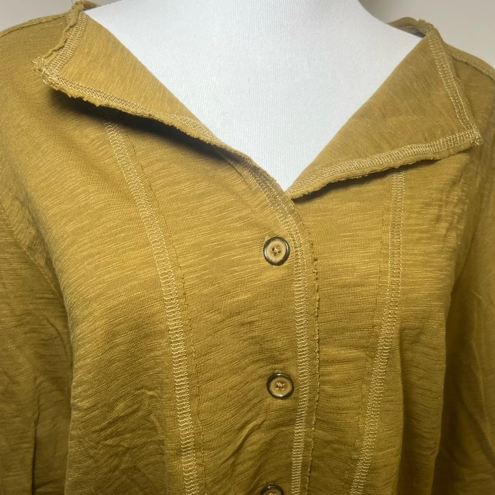 Habitat Clothes to Live In Medium NWOT 100% Cotton Top - Picture 2 of 4